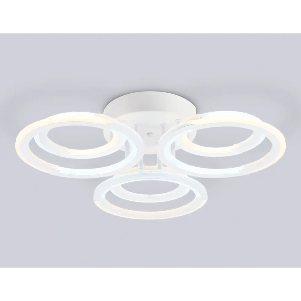 Фото 2 Люстра потолочная светодиодная Ambrella light Acrylica AMBR_FA8943 с пультом управления 26 м² регулируемый белый свет цвет белый Фото 2 Люстра потолочная светодиодная Ambrella light Acrylica AMBR_FA8943 с пультом управления 26 м² регулируемый белый свет цвет белый