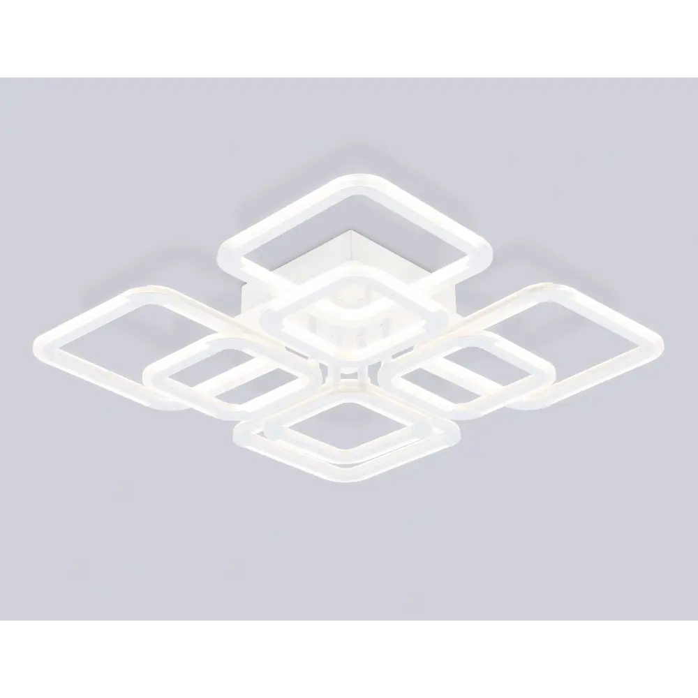 Фото 3 Люстра потолочная светодиодная Ambrella light Acrylica AMBR_FA8950 с пультом управления 24 м² регулируемый белый свет цвет белый Фото 3 Люстра потолочная светодиодная Ambrella light Acrylica AMBR_FA8950 с пультом управления 24 м² регулируемый белый свет цвет белый