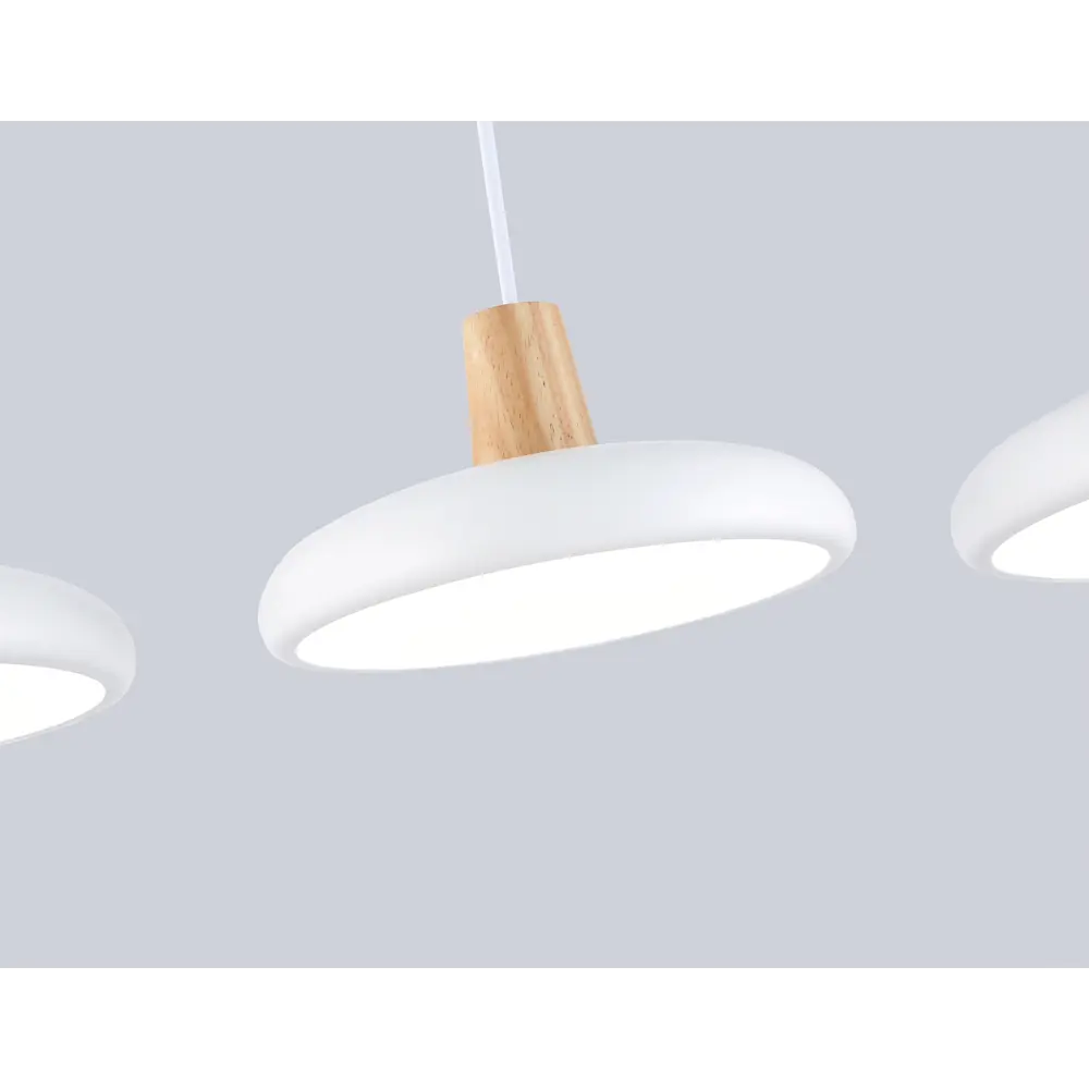 Фото 5 Светильник подвесной светодиодный Ambrella light Comfort Ambr_fl4840 30 м² регулируемый белый свет цвет дерево/белый Фото 5 Светильник подвесной светодиодный Ambrella light Comfort Ambr_fl4840 30 м² регулируемый белый свет цвет дерево/белый