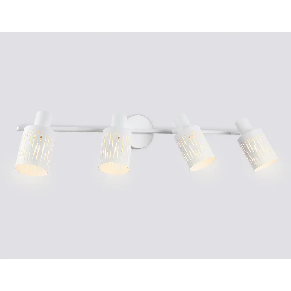 Фото 2 Спот поворотный Ambrella light Ambr_tr8666 4 лампы E14 18 м² цвет белый Фото 2 Спот поворотный Ambrella light Ambr_tr8666 4 лампы E14 18 м² цвет белый