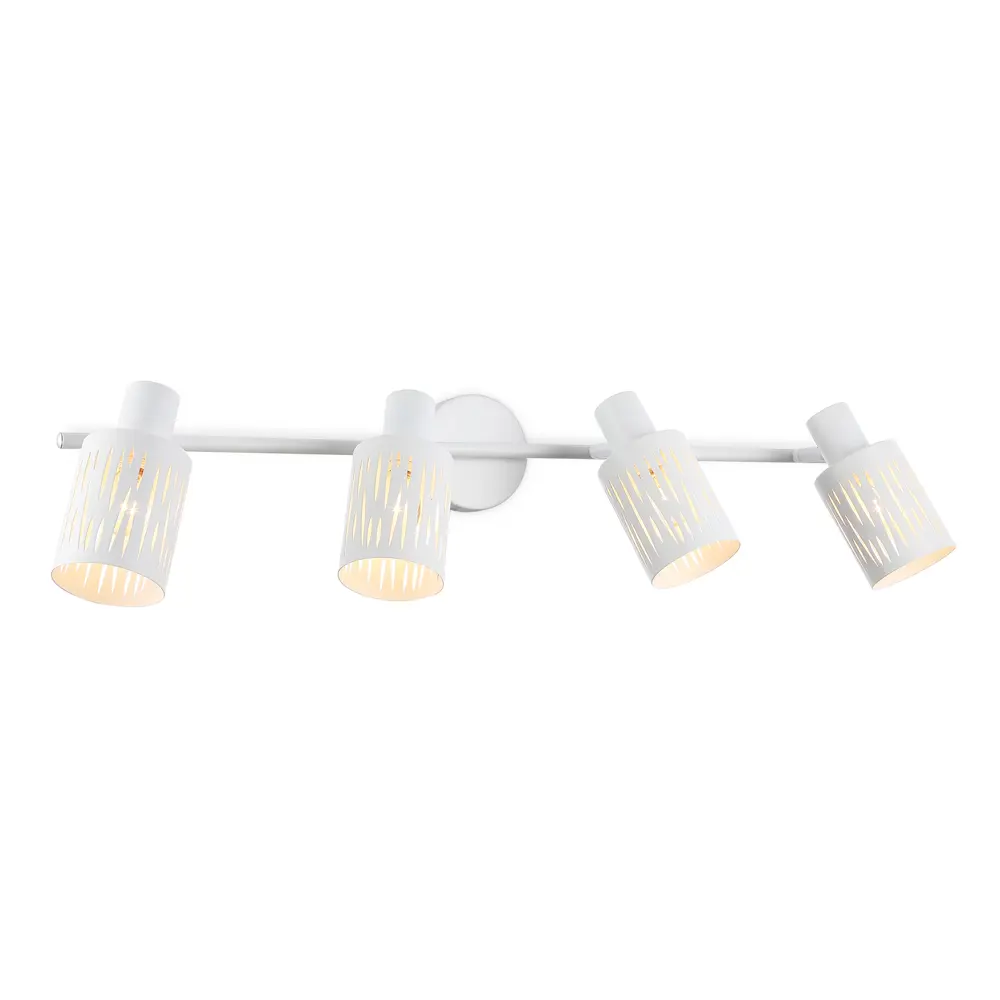 Фото Спот поворотный Ambrella light Ambr_tr8666 4 лампы E14 18 м² цвет белый Фото Спот поворотный Ambrella light Ambr_tr8666 4 лампы E14 18 м² цвет белый