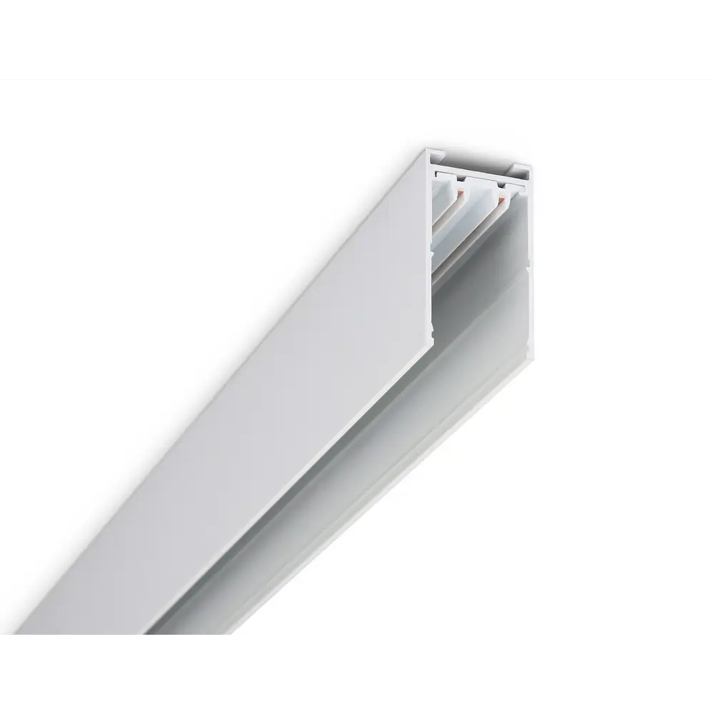 Фото 3 Трековый шинопровод накладной однофазный Ambrella light Ambr_gl1005 300 см цвет белый Фото 3 Трековый шинопровод накладной однофазный Ambrella light Ambr_gl1005 300 см цвет белый