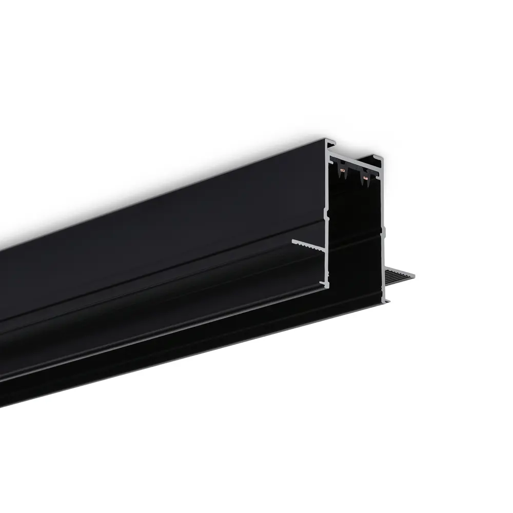 Фото 2 Трековый шинопровод встраиваемый однофазный Ambrella light Ambr_gl1012 300 см цвет черный Фото 2 Трековый шинопровод встраиваемый однофазный Ambrella light Ambr_gl1012 300 см цвет черный