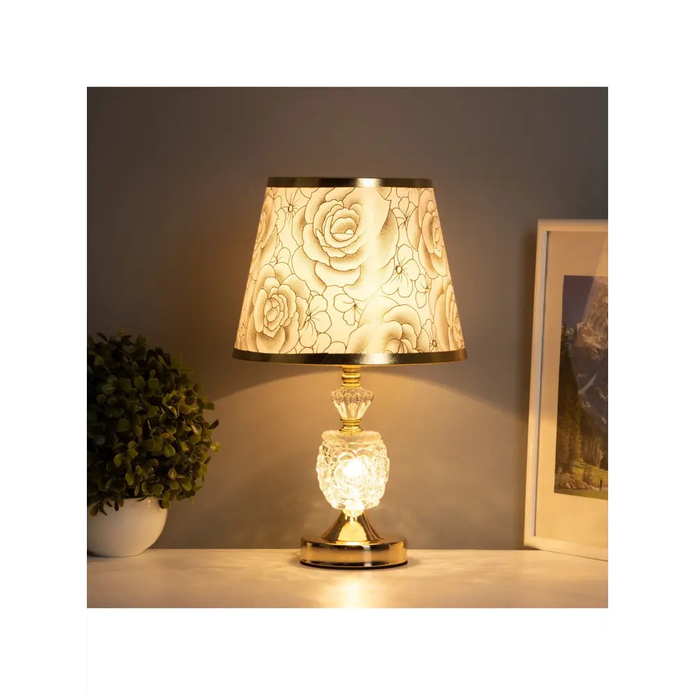 Фото 2 Настольная лампа Risalux 10767365 цвет жёлтый/золотой