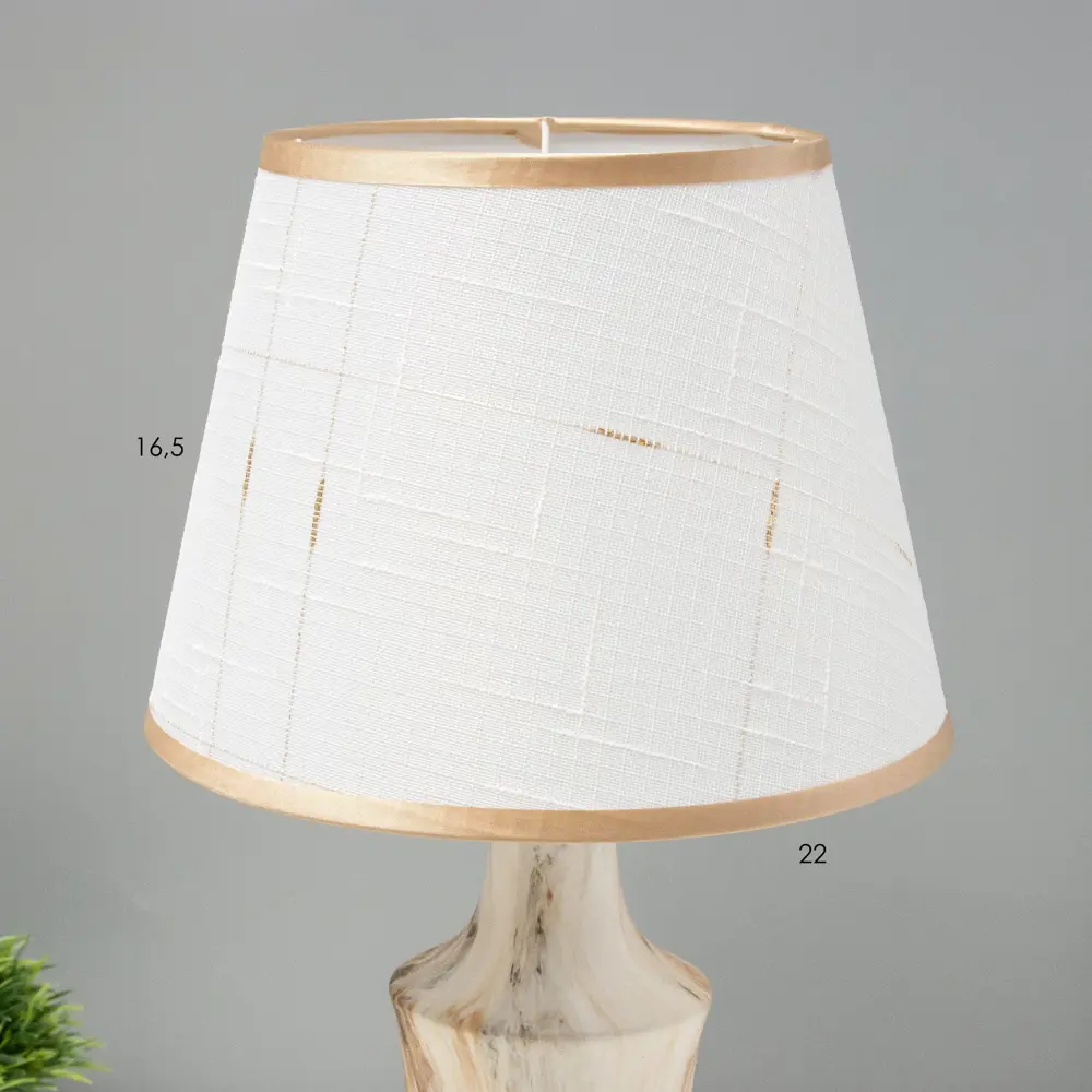 Фото 3 Настольная лампа Risalux 10229363 цвет жёлтый/золотой Фото 3 Настольная лампа Risalux 10229363 цвет жёлтый/золотой