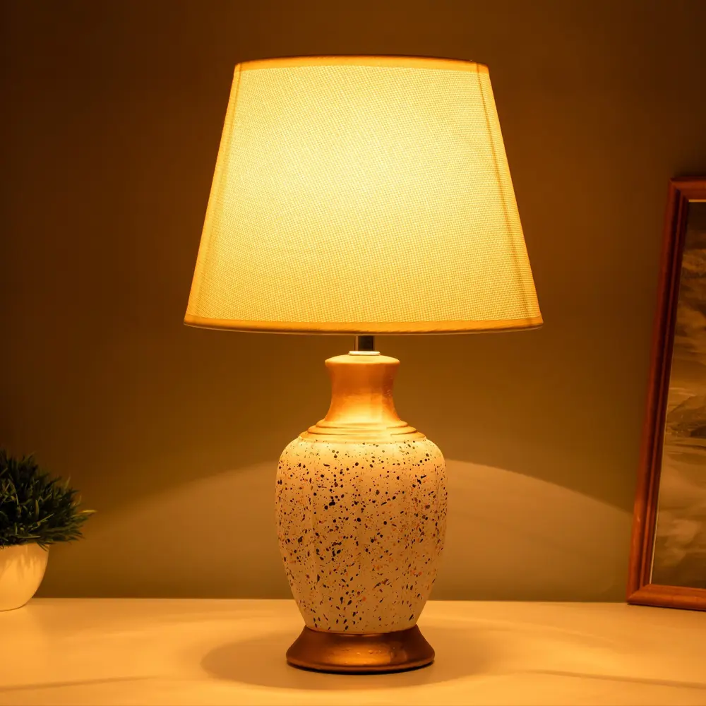 Фото 2 Настольная лампа Risalux 10470999 цвет жёлтый/золотой