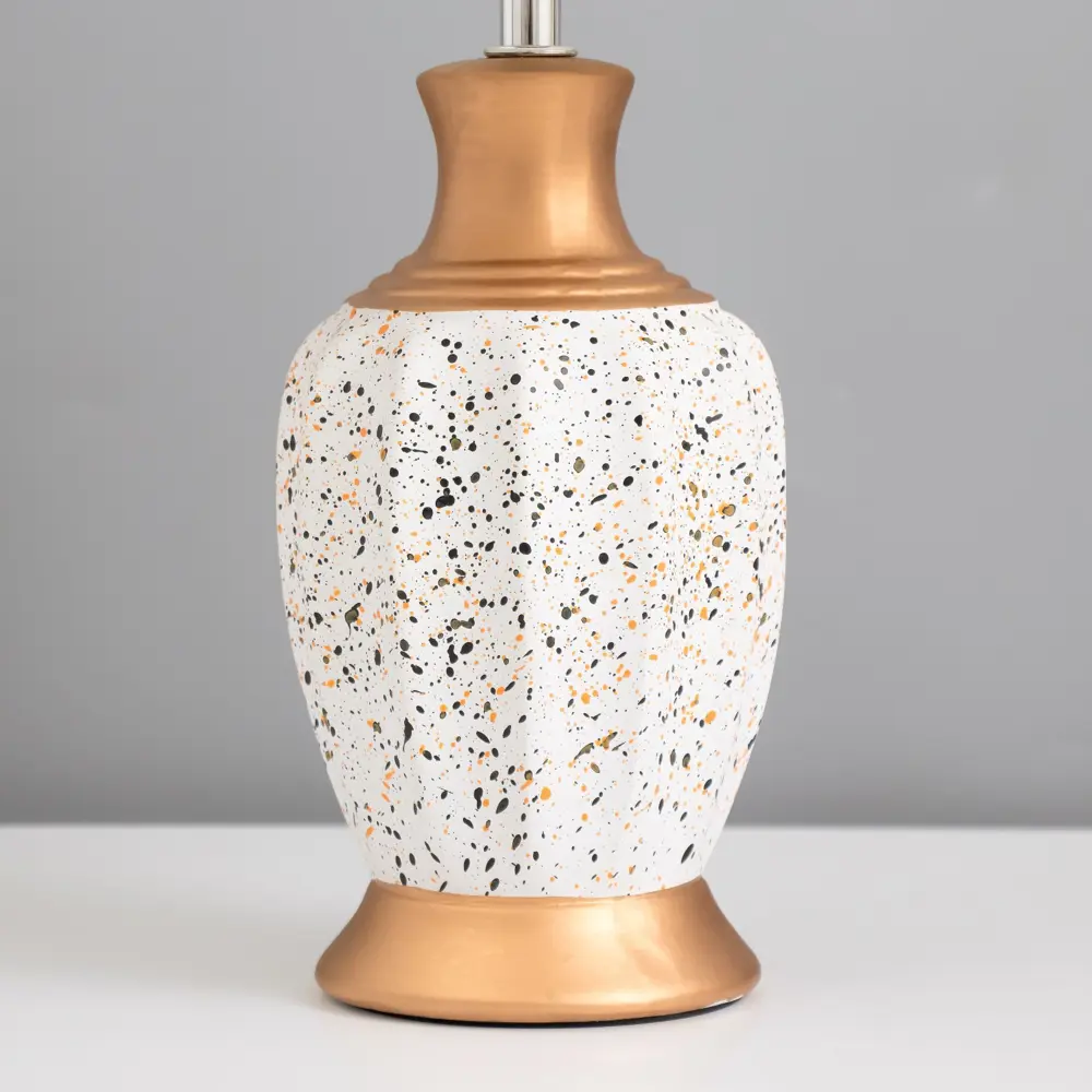 Фото 4 Настольная лампа Risalux 10470999 цвет жёлтый/золотой