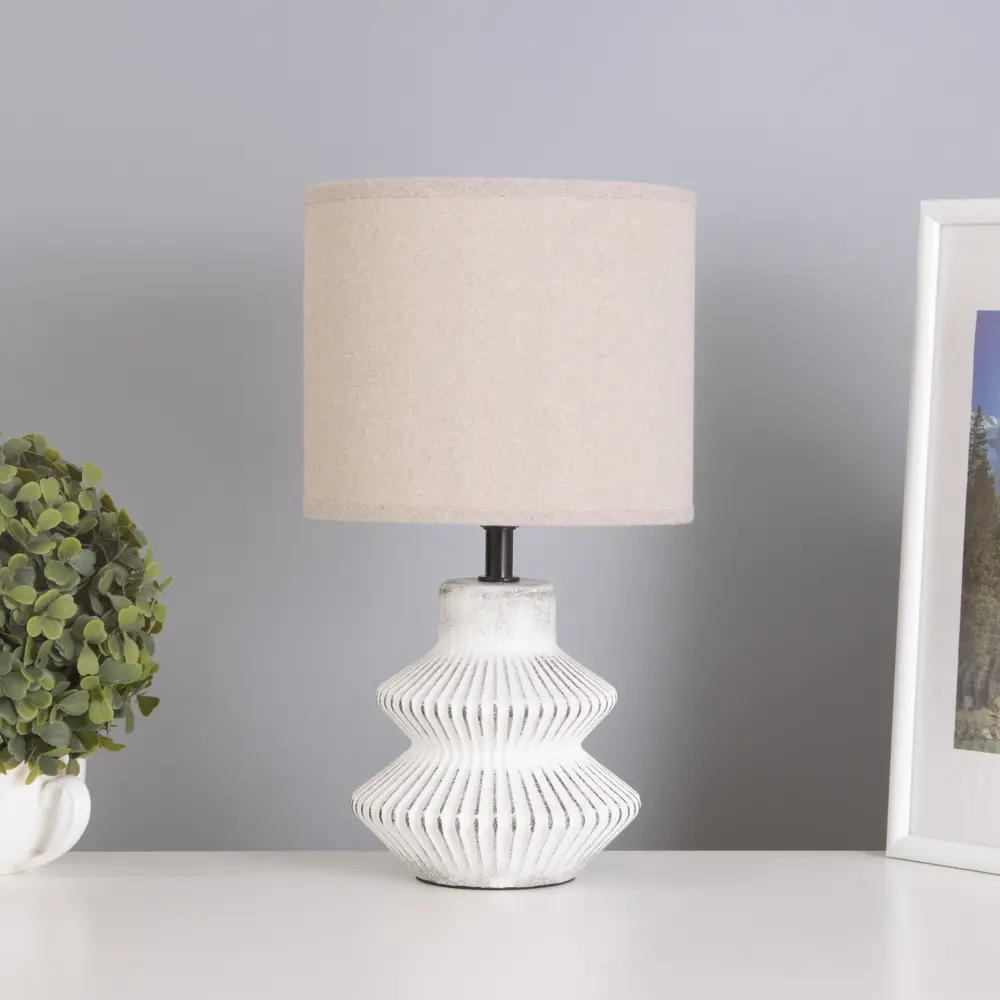 Фото Настольная лампа Risalux 10603147 цвет серый/серебристый Фото Настольная лампа Risalux 10603147 цвет серый/серебристый