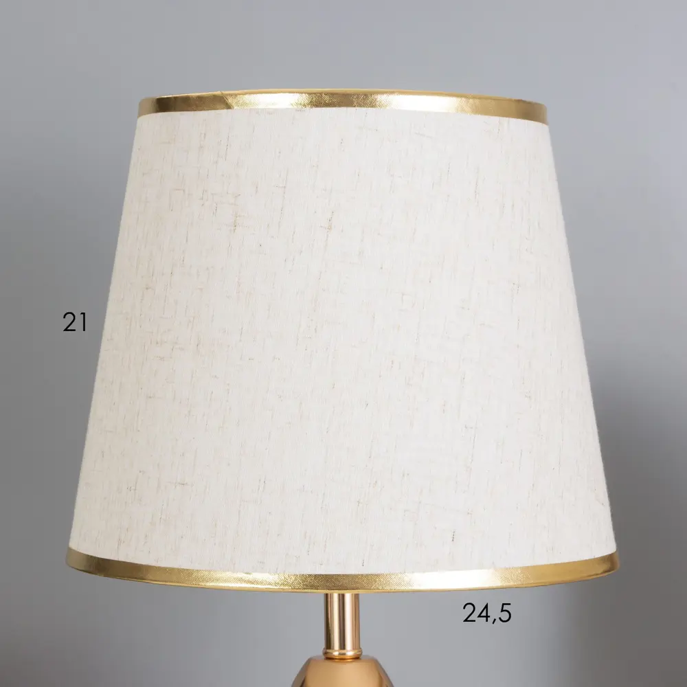 Фото 3 Настольная лампа Risalux 10424429 цвет жёлтый/золотой