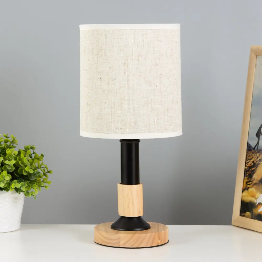 Фото Настольная лампа Risalux 9930349 цвет черный Фото Настольная лампа Risalux 9930349 цвет черный