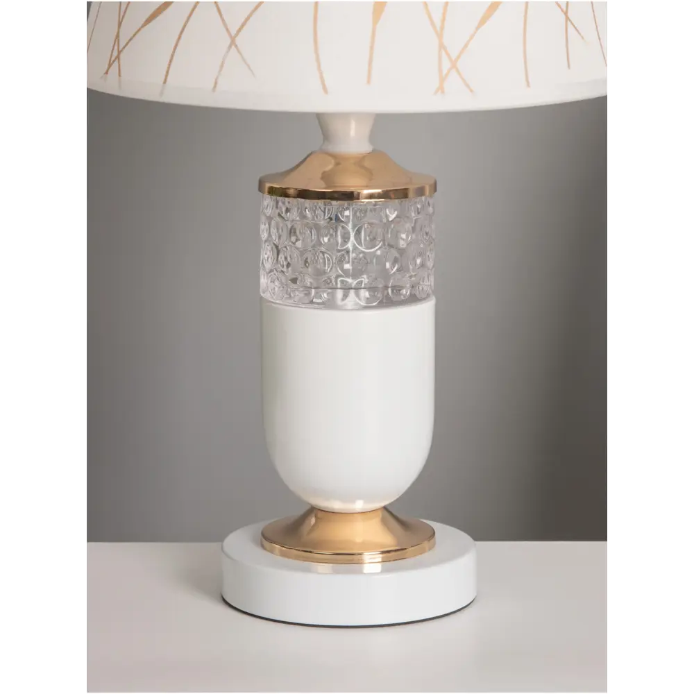 Фото 4 Настольная лампа Risalux 10840641 цвет жёлтый/золотой