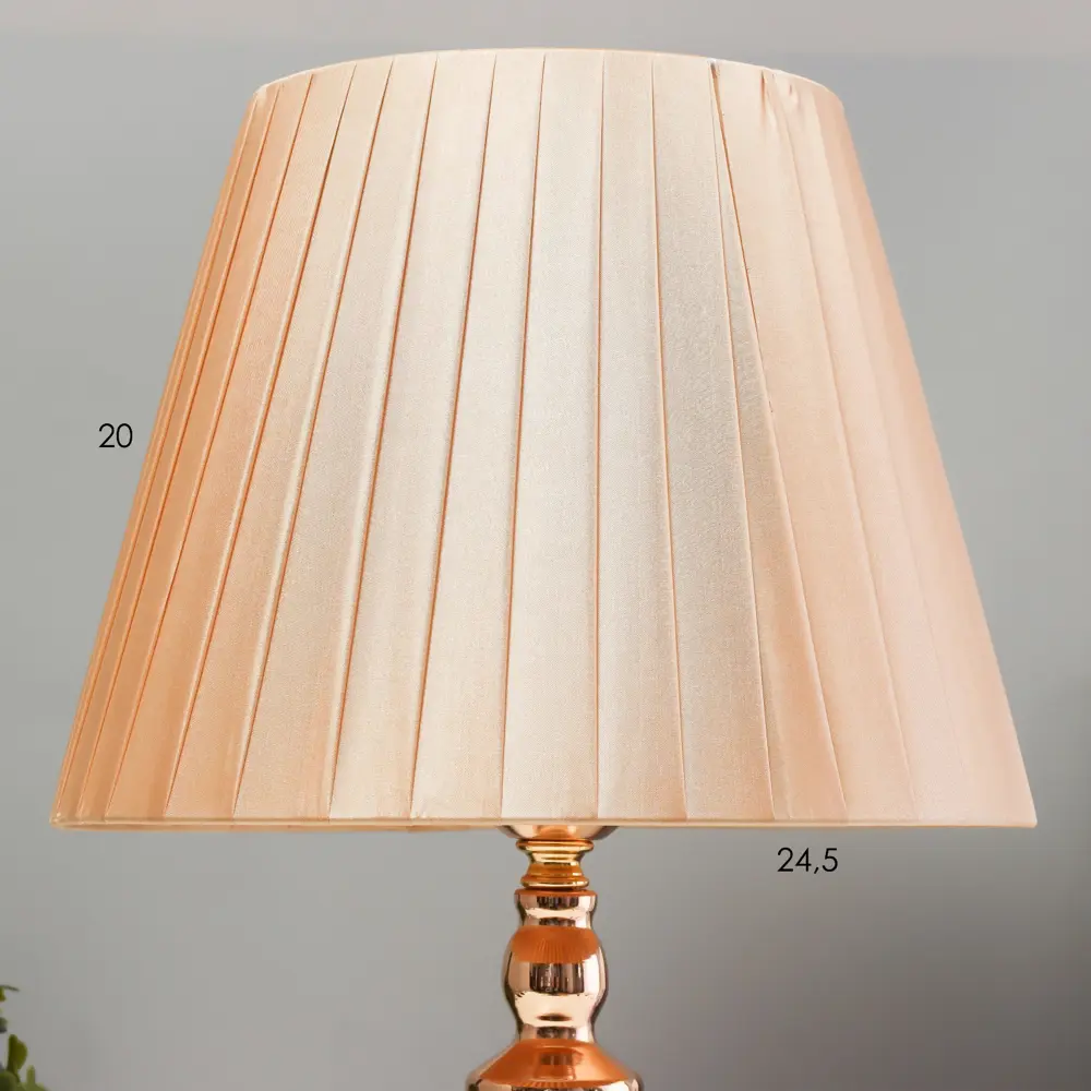 Фото 3 Настольная лампа Risalux 10186141 цвет жёлтый/золотой Фото 3 Настольная лампа Risalux 10186141 цвет жёлтый/золотой