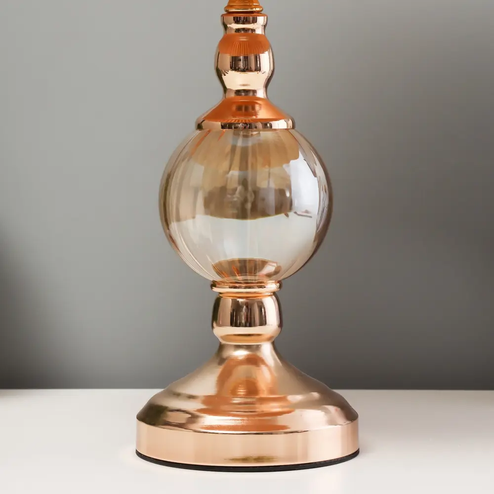 Фото 4 Настольная лампа Risalux 10186141 цвет жёлтый/золотой Фото 4 Настольная лампа Risalux 10186141 цвет жёлтый/золотой