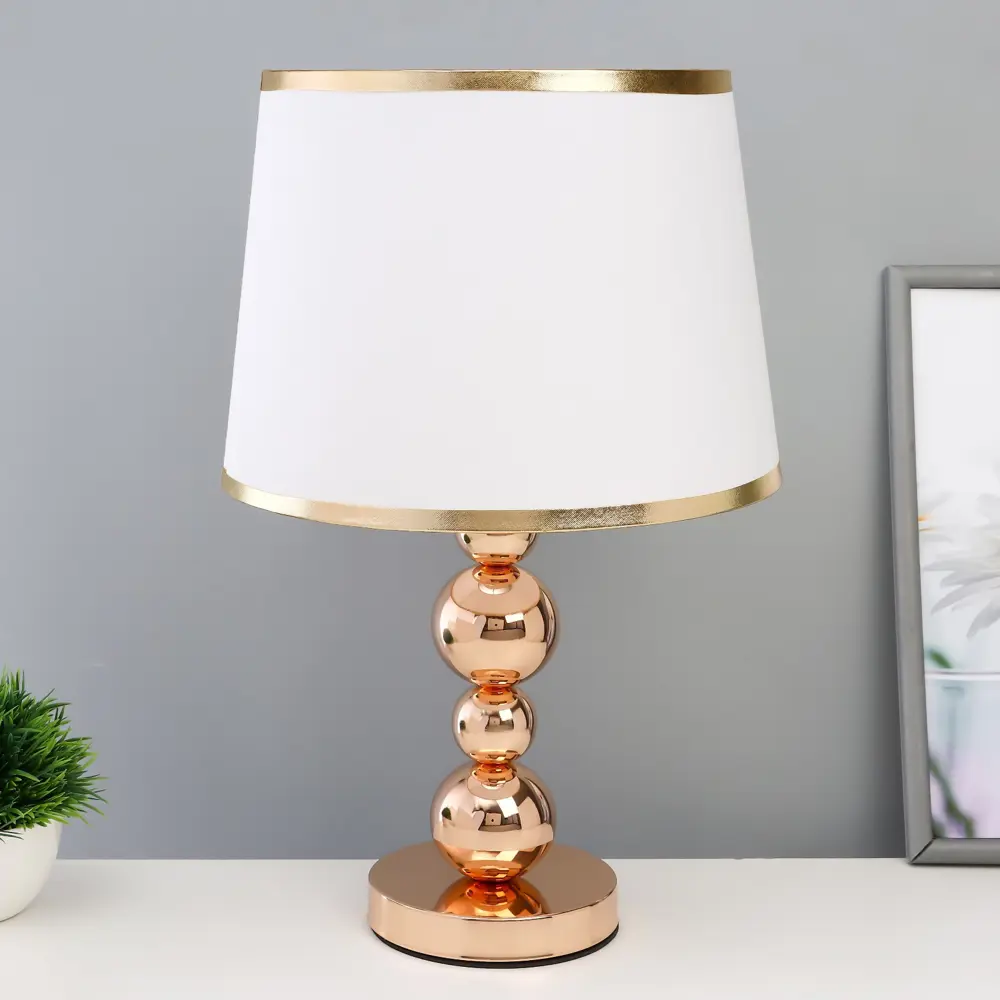 Фото Настольная лампа Risalux 10228447 цвет жёлтый/золотой Фото Настольная лампа Risalux 10228447 цвет жёлтый/золотой