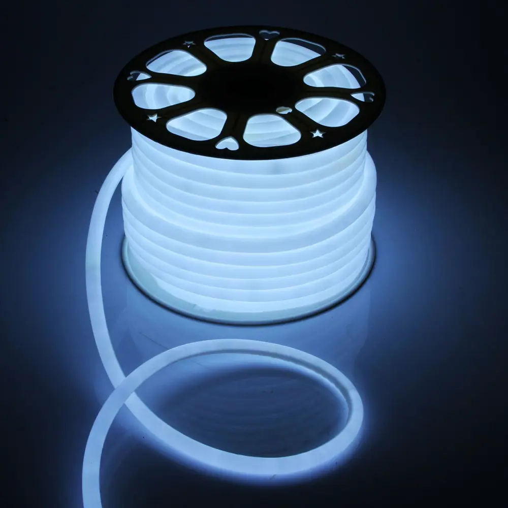 Фото Светодиодная лента Luazon lighting 1431302 120 диод/м 10 Вт/м 220 В IP65 50 м регулируемый белый свет Фото Светодиодная лента Luazon lighting 1431302 120 диод/м 10 Вт/м 220 В IP65 50 м регулируемый белый свет