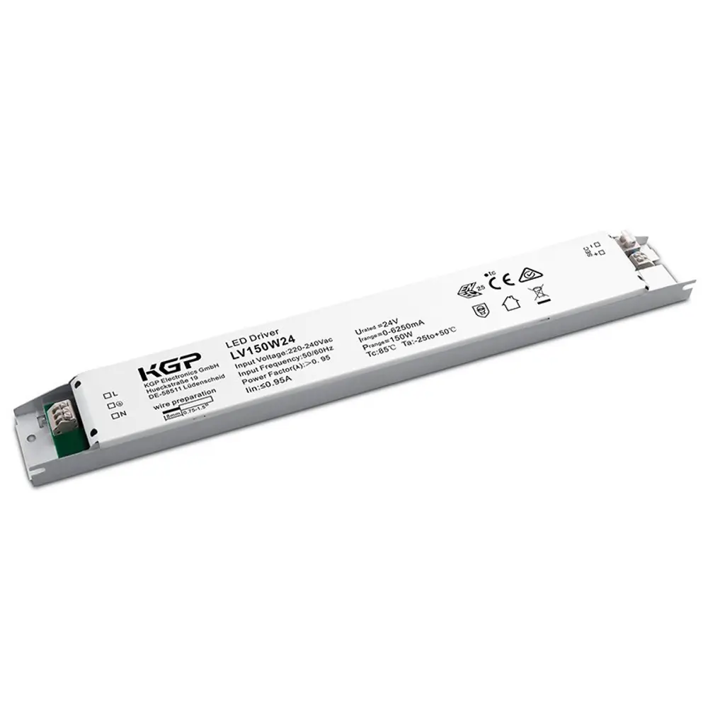 Фото Блок питания Kgp Lv150w24 для светодиодной ленты 175-265 В 150 Вт IP20 Фото Блок питания Kgp Lv150w24 для светодиодной ленты 175-265 В 150 Вт IP20