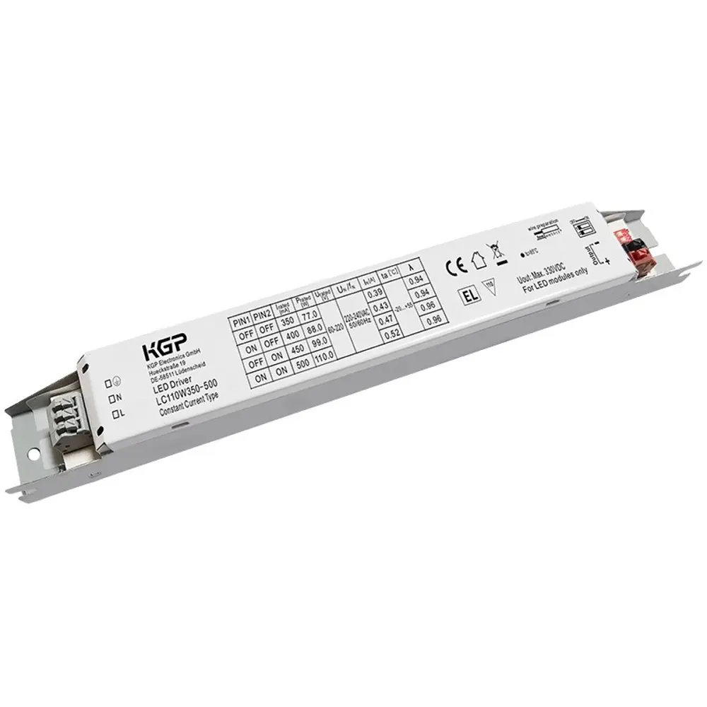 Фото Блок питания Kgp Lc110w350-500 для светодиодной ленты 200-250 В 110 Вт IP20 Фото Блок питания Kgp Lc110w350-500 для светодиодной ленты 200-250 В 110 Вт IP20
