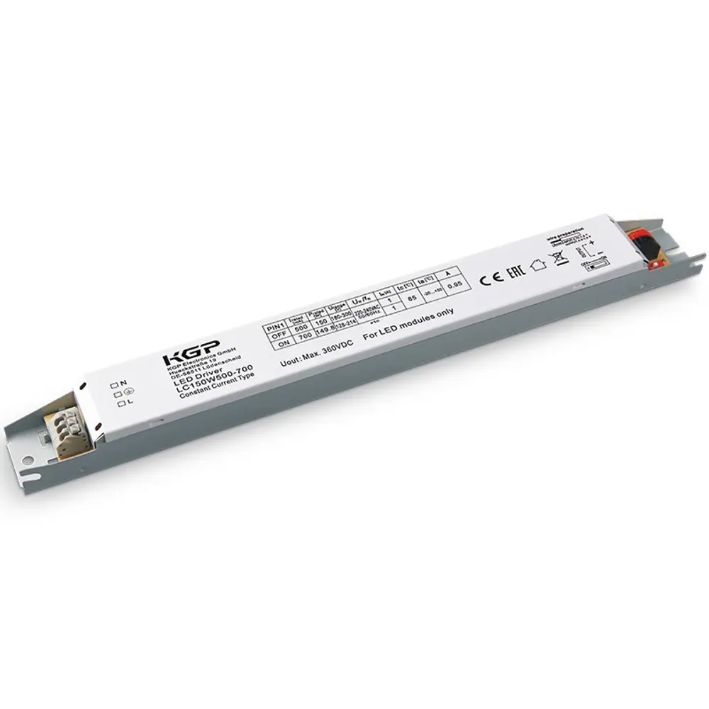 Фото Блок питания Kgp Lc150w500-700 для светодиодной ленты 175-265 В 150 Вт IP20 Фото Блок питания Kgp Lc150w500-700 для светодиодной ленты 175-265 В 150 Вт IP20
