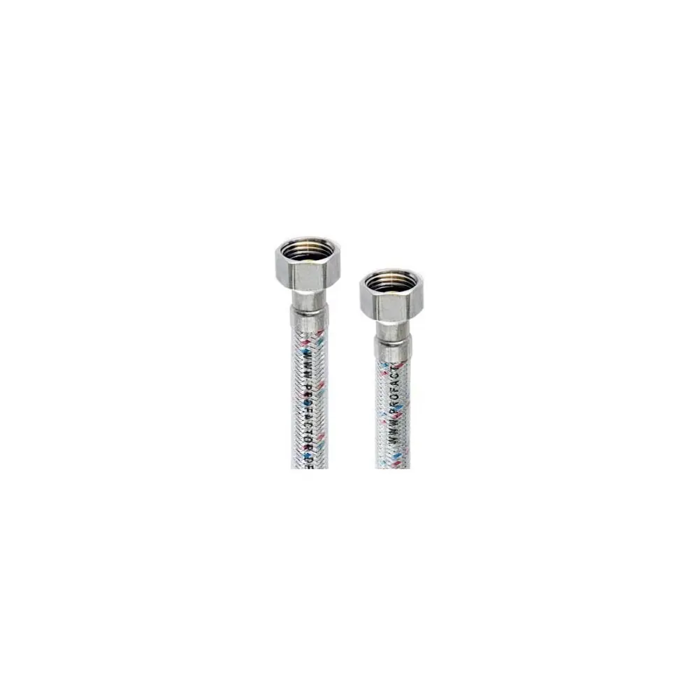 Фото 2 Гибкая подводка для воды Profactor PF523.300 1/2" 300 см внутренняя-внутренняя резьба Фото 2 Гибкая подводка для воды Profactor PF523.300 1/2" 300 см внутренняя-внутренняя резьба