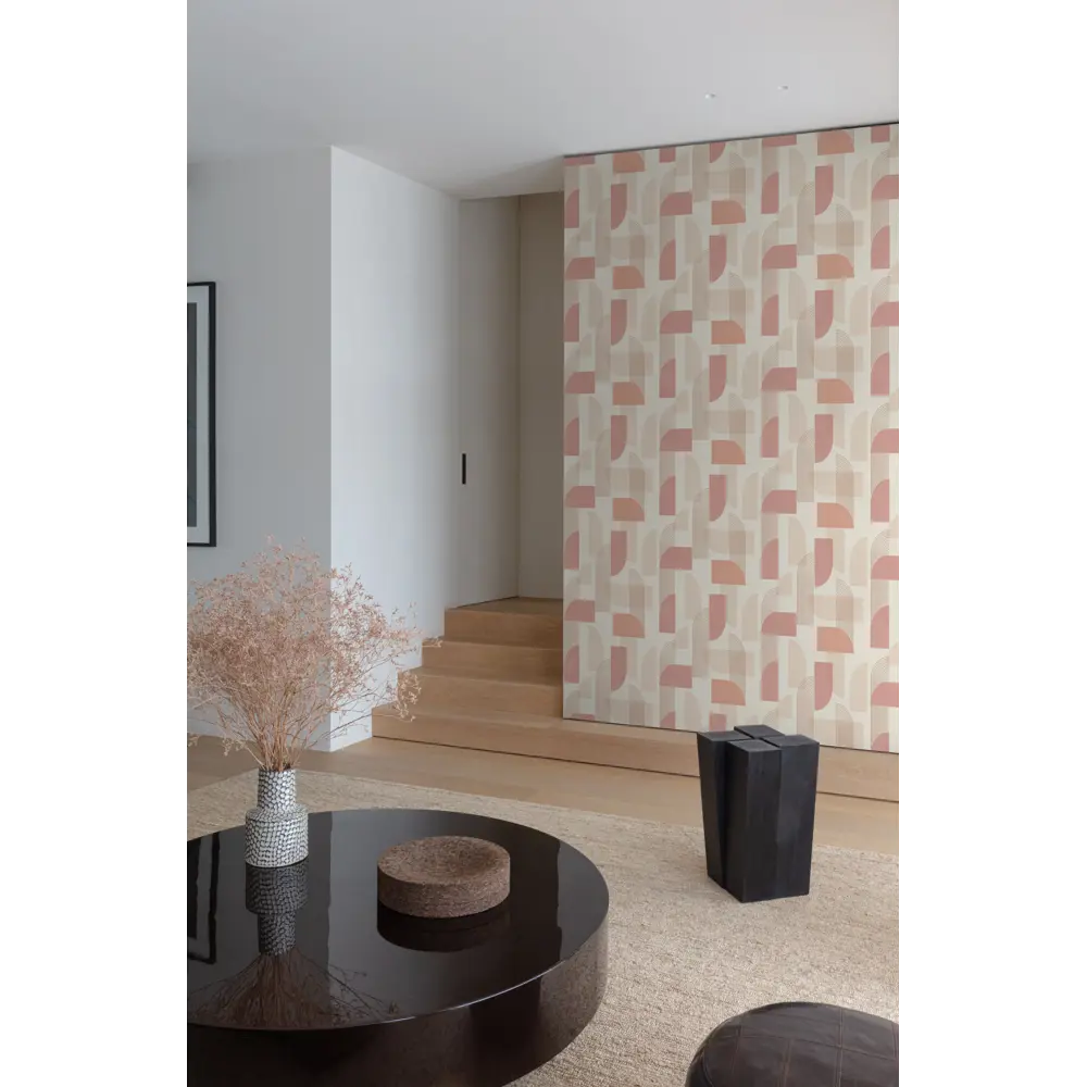 Фото 9 Обои флизелиновые Grandeco Maison 0.53 м светло-коричневые светло-розовые коралловые MN 3305 Фото 9 Обои флизелиновые Grandeco Maison 0.53 м светло-коричневые светло-розовые коралловые MN 3305