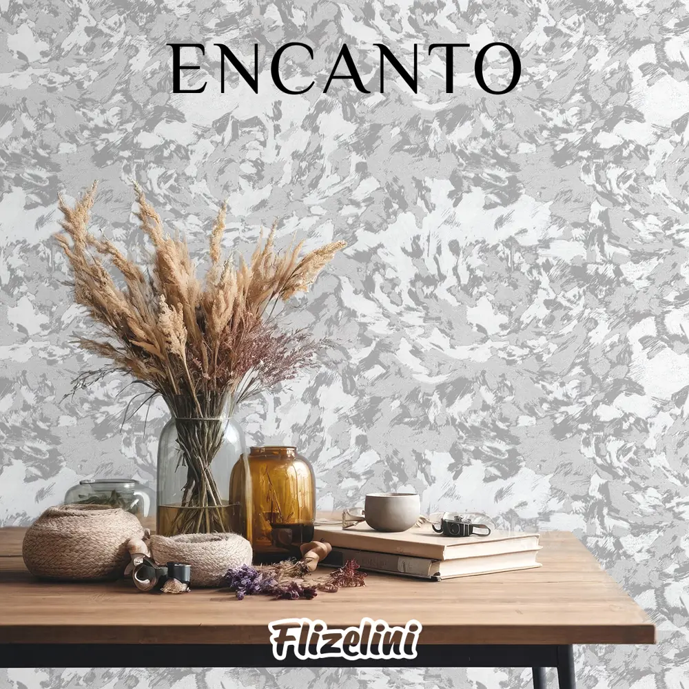Фото 2 Обои флизелиновые Flizelini Encanto 1.06м цвет цветы на темно-серой штукатурке Фото 2 Обои флизелиновые Flizelini Encanto 1.06м цвет цветы на темно-серой штукатурке