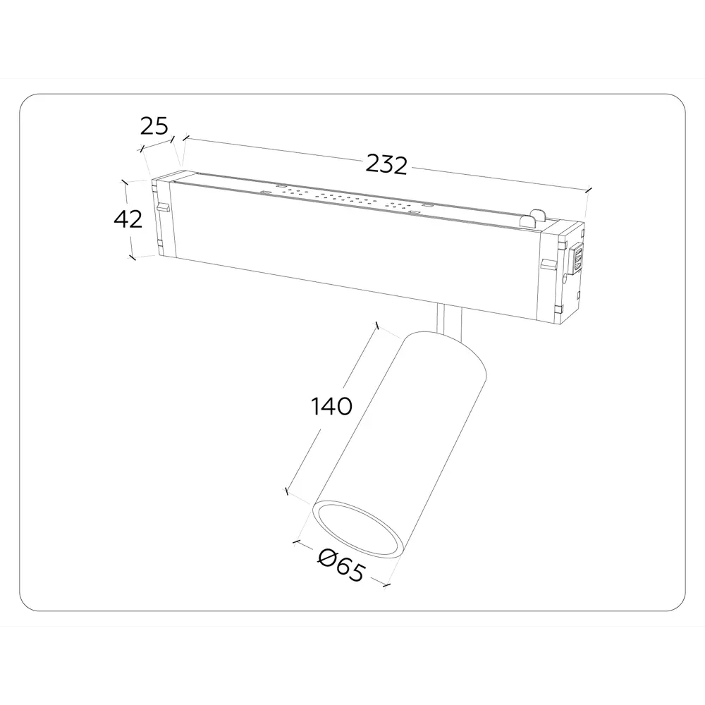 Фото 6 Трековый светильник спот светодиодный Ambrella light Ambr_gl1233 24 Вт магнитный изменение оттенков белого свет цвет жёлтый / золотой Фото 6 Трековый светильник спот светодиодный Ambrella light Ambr_gl1233 24 Вт магнитный изменение оттенков белого свет цвет жёлтый / золотой