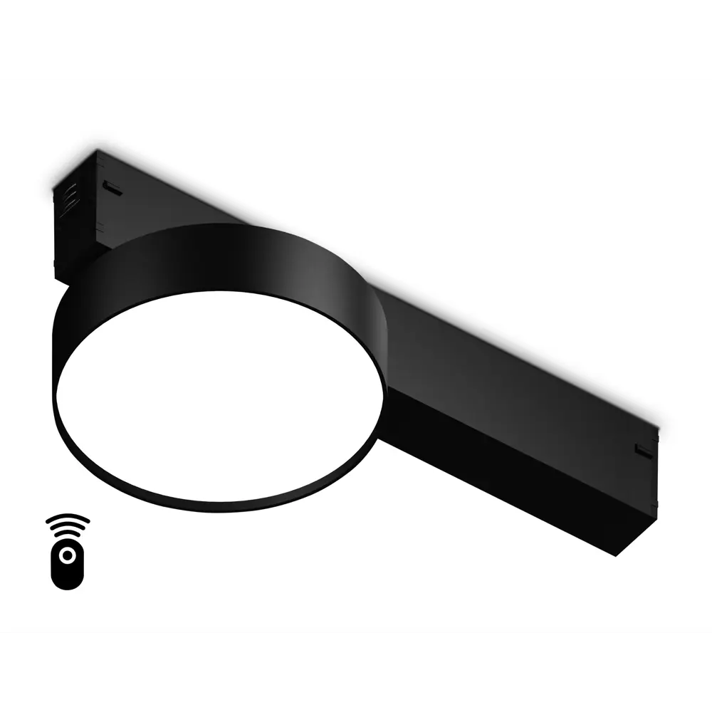 Фото Трековый светильник спот светодиодный Ambrella light Ambr_gl1381 15 Вт магнитный регулируемый белый свет цвет черный Фото Трековый светильник спот светодиодный Ambrella light Ambr_gl1381 15 Вт магнитный регулируемый белый свет цвет черный