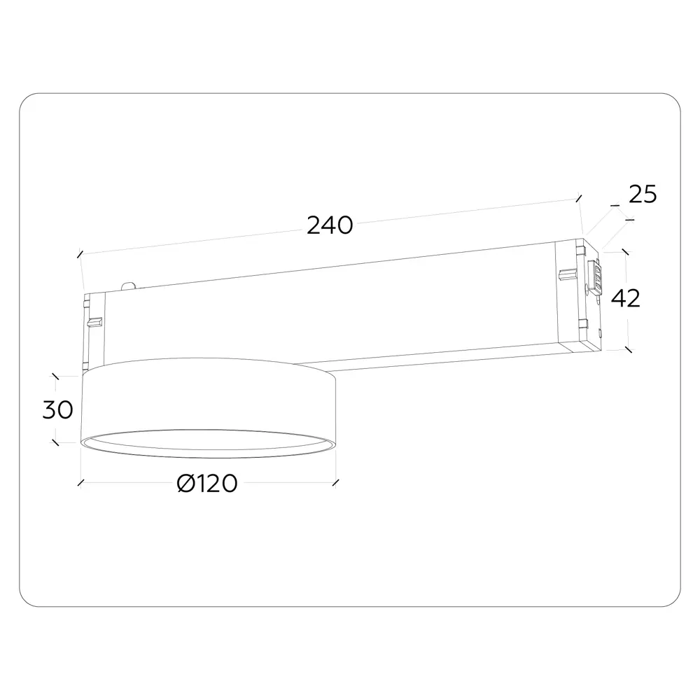 Фото 5 Трековый светильник спот светодиодный Ambrella light Ambr_gl1381 15 Вт магнитный регулируемый белый свет цвет черный Фото 5 Трековый светильник спот светодиодный Ambrella light Ambr_gl1381 15 Вт магнитный регулируемый белый свет цвет черный