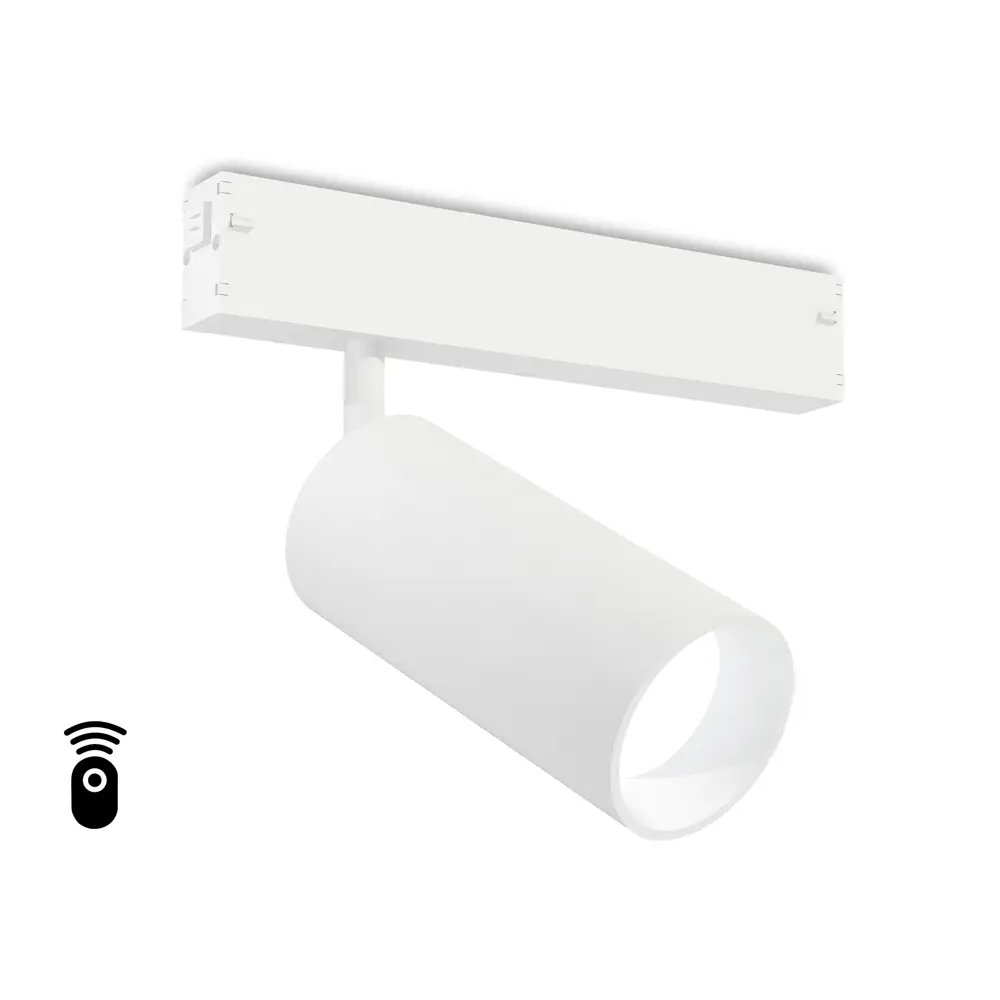 Фото 3 Трековый светильник спот светодиодный Ambrella Light Gl1221 18 Вт магнитный регулируемый белый свет цвет белый Фото 3 Трековый светильник спот светодиодный Ambrella Light Gl1221 18 Вт магнитный регулируемый белый свет цвет белый