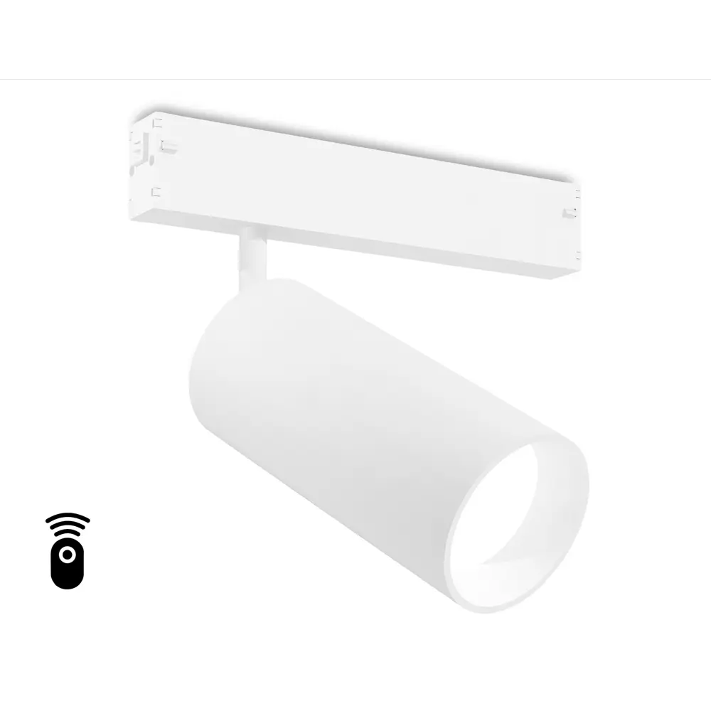 Фото 3 Трековый светильник спот светодиодный Ambrella Light Gl1231 24 Вт магнитный регулируемый белый свет цвет белый Фото 3 Трековый светильник спот светодиодный Ambrella Light Gl1231 24 Вт магнитный регулируемый белый свет цвет белый