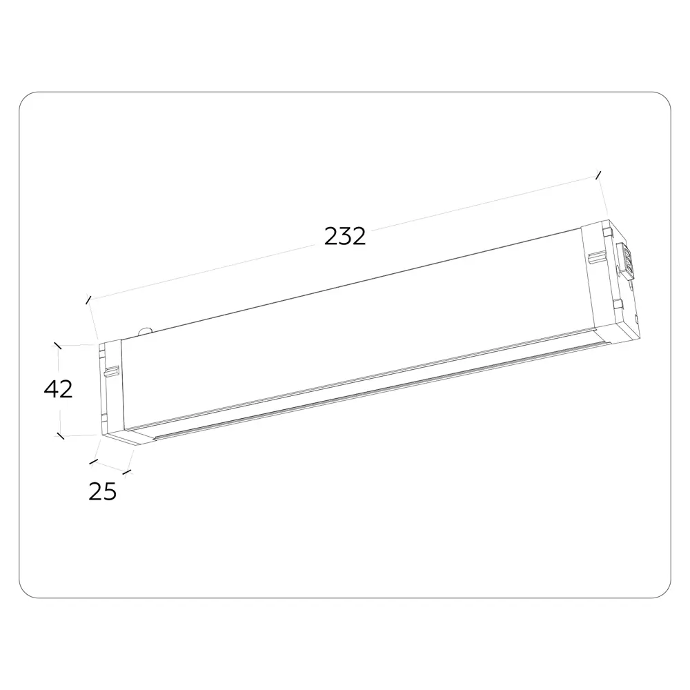 Фото 15 Трековый светильник линейный светодиодный Ambrella Light Gl1261 9 Вт магнитный регулируемый белый свет цвет белый Фото 15 Трековый светильник линейный светодиодный Ambrella Light Gl1261 9 Вт магнитный регулируемый белый свет цвет белый