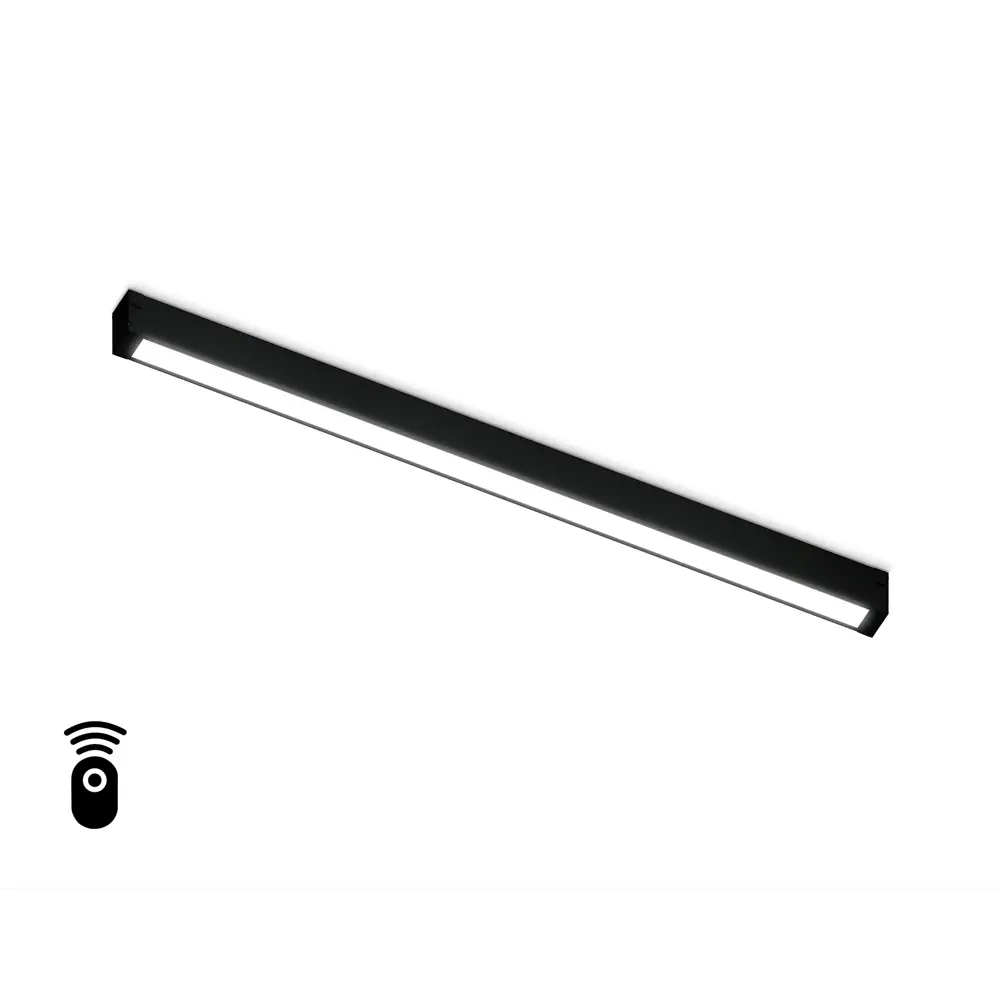Фото 3 Трековый светильник линейный светодиодный Ambrella Light Gl1292 24 Вт магнитный регулируемый белый свет цвет черный Фото 3 Трековый светильник линейный светодиодный Ambrella Light Gl1292 24 Вт магнитный регулируемый белый свет цвет черный