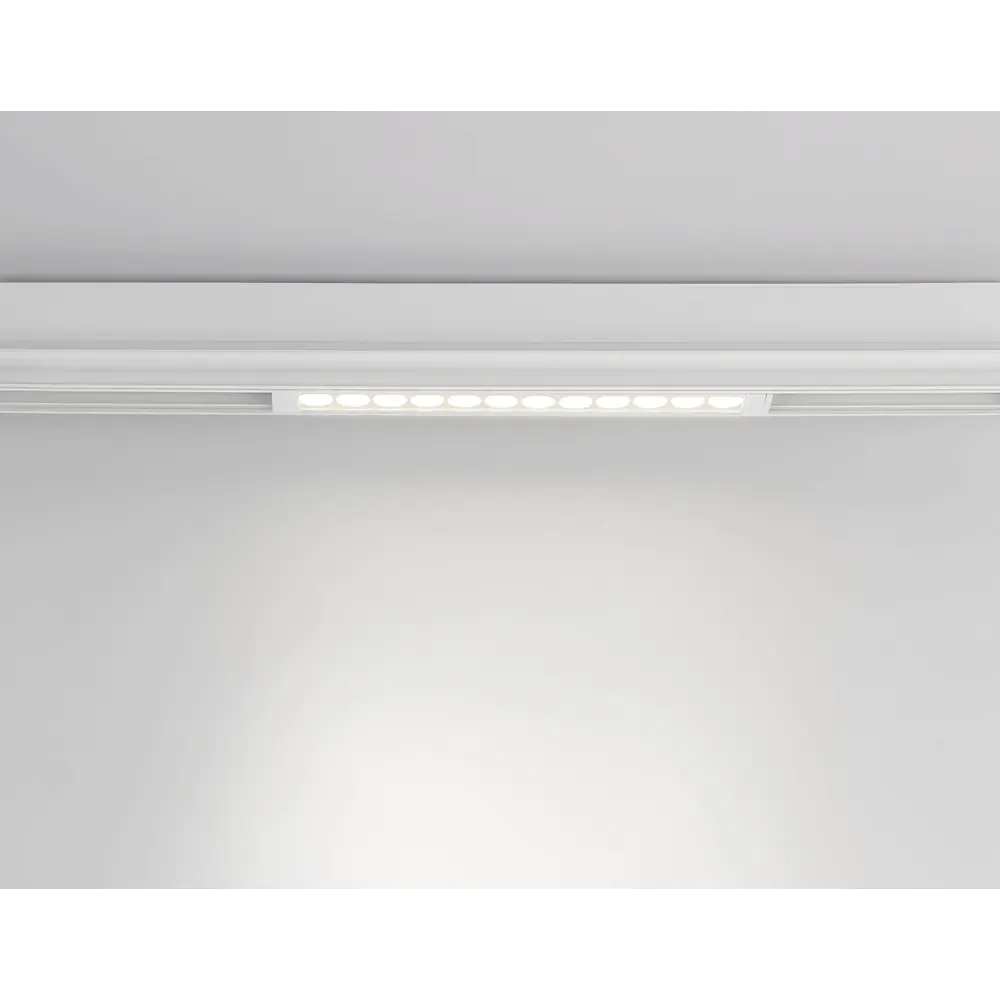 Фото 10 Трековый светильник линейный светодиодный Ambrella Light Gl1301 12 Вт магнитный регулируемый белый свет цвет белый Фото 10 Трековый светильник линейный светодиодный Ambrella Light Gl1301 12 Вт магнитный регулируемый белый свет цвет белый