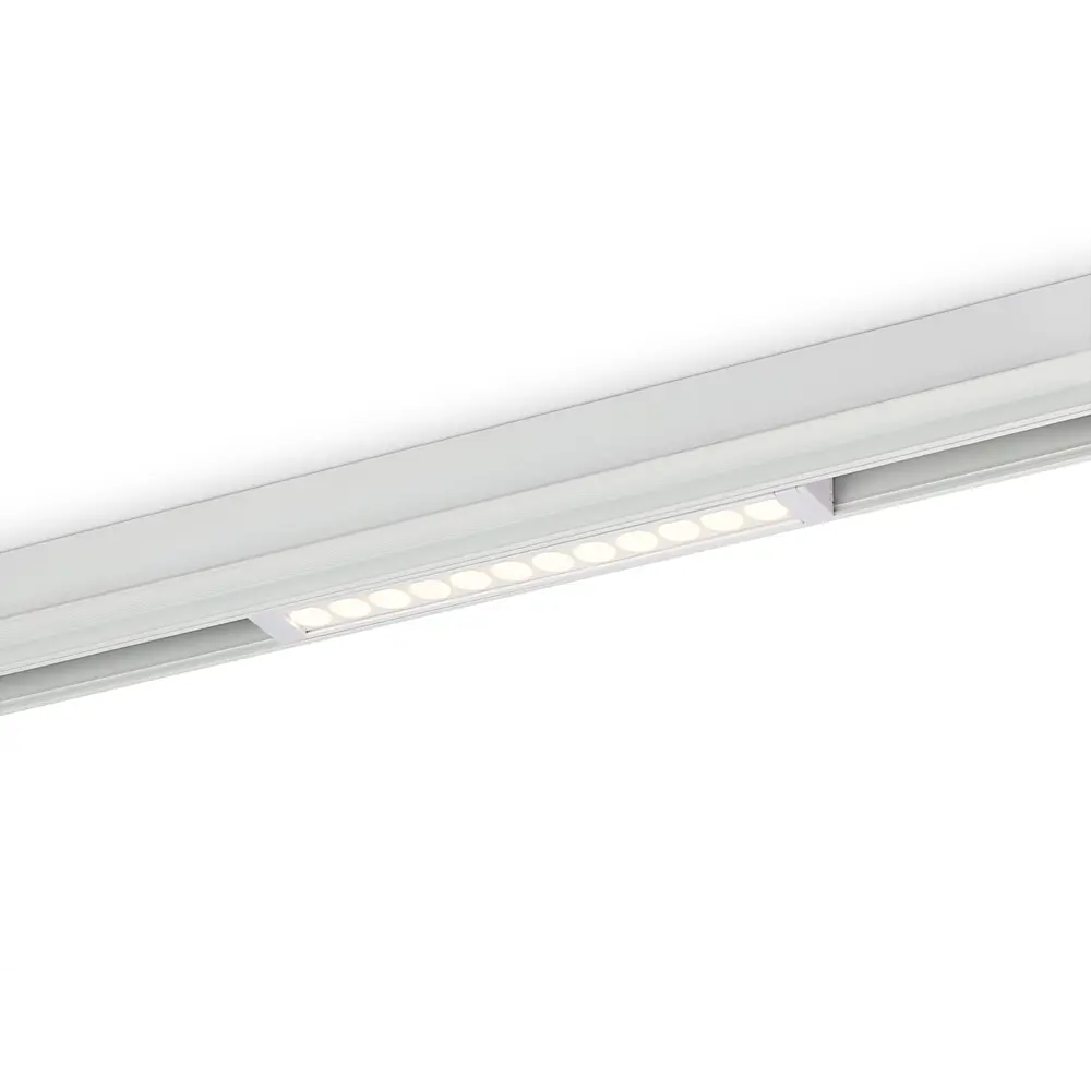 Фото 6 Трековый светильник линейный светодиодный Ambrella Light Gl1301 12 Вт магнитный регулируемый белый свет цвет белый Фото 6 Трековый светильник линейный светодиодный Ambrella Light Gl1301 12 Вт магнитный регулируемый белый свет цвет белый