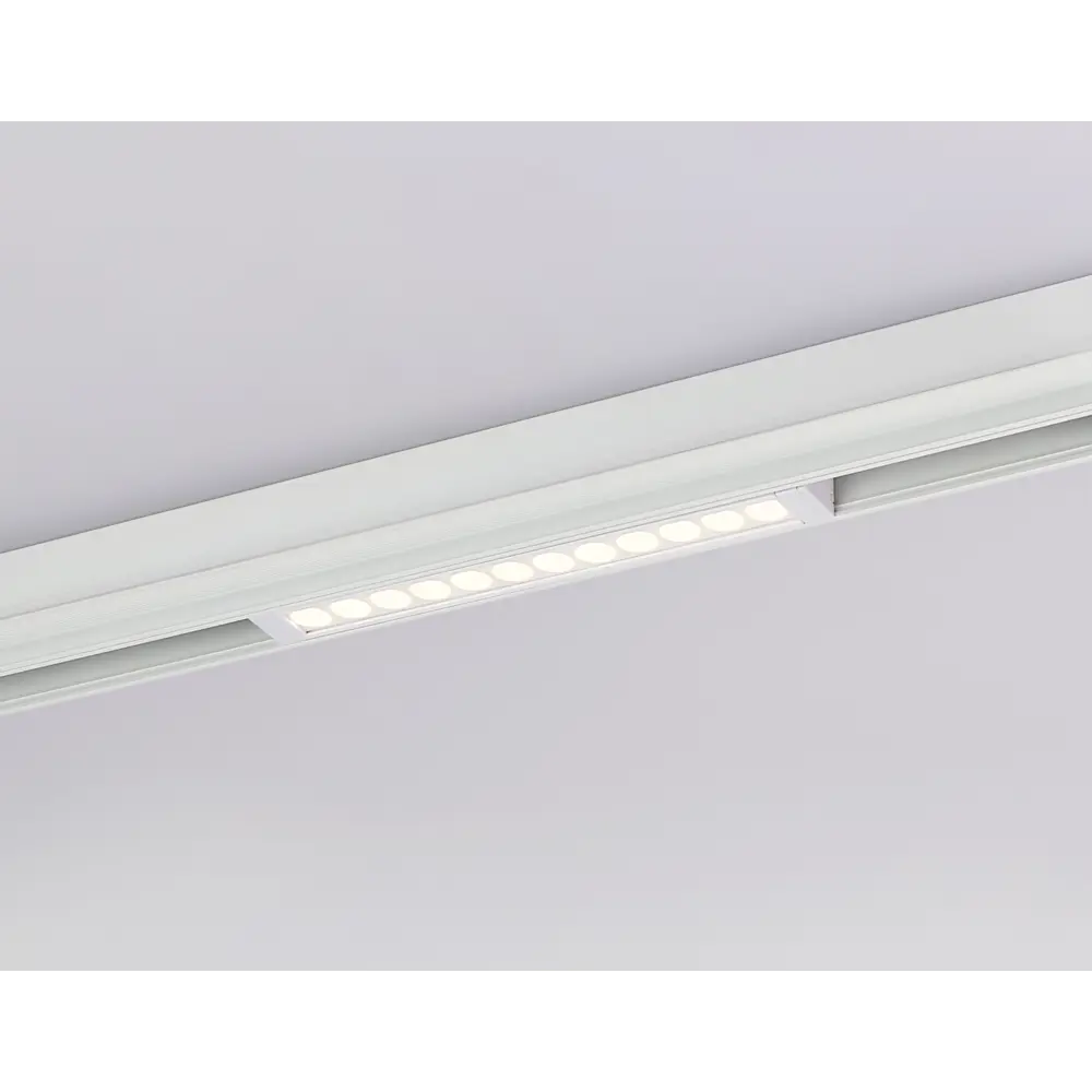 Фото 8 Трековый светильник линейный светодиодный Ambrella Light Gl1301 12 Вт магнитный регулируемый белый свет цвет белый Фото 8 Трековый светильник линейный светодиодный Ambrella Light Gl1301 12 Вт магнитный регулируемый белый свет цвет белый