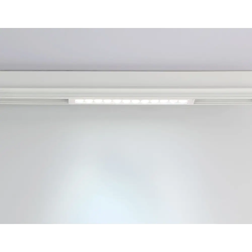 Фото 9 Трековый светильник линейный светодиодный Ambrella Light Gl1301 12 Вт магнитный регулируемый белый свет цвет белый Фото 9 Трековый светильник линейный светодиодный Ambrella Light Gl1301 12 Вт магнитный регулируемый белый свет цвет белый