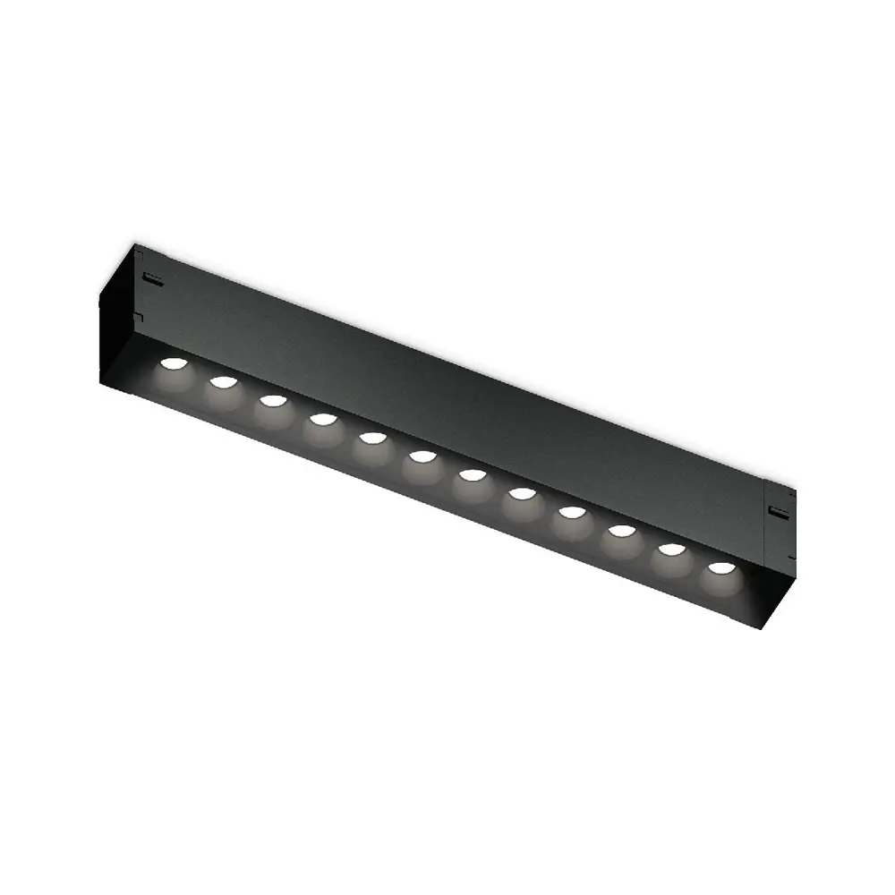 Фото 4 Трековый светильник линейный светодиодный Ambrella Light Gl1302 12 Вт магнитный регулируемый белый свет цвет черный Фото 4 Трековый светильник линейный светодиодный Ambrella Light Gl1302 12 Вт магнитный регулируемый белый свет цвет черный