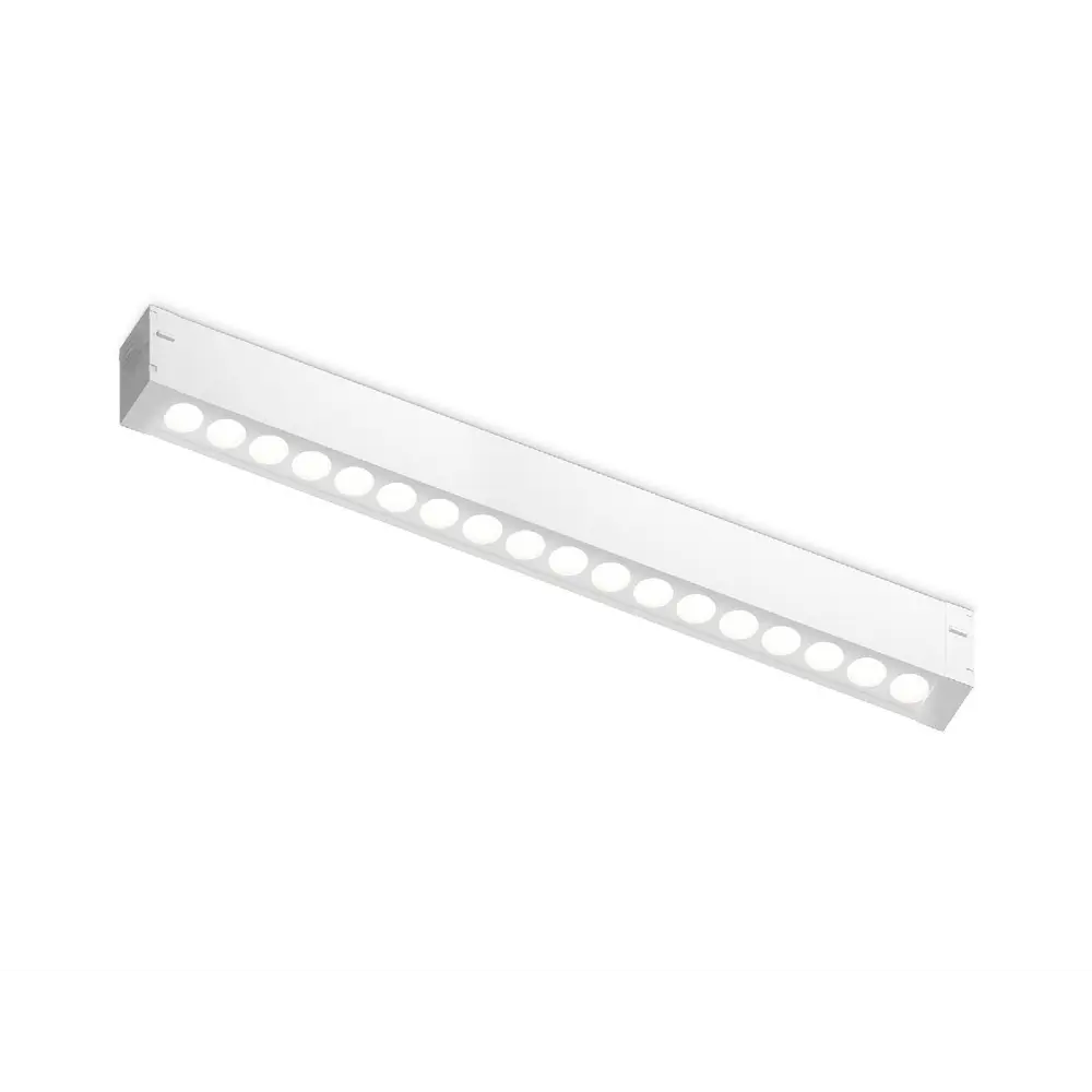 Фото 4 Трековый светильник линейный светодиодный Ambrella Light Gl1311 15 Вт магнитный регулируемый белый свет цвет белый Фото 4 Трековый светильник линейный светодиодный Ambrella Light Gl1311 15 Вт магнитный регулируемый белый свет цвет белый