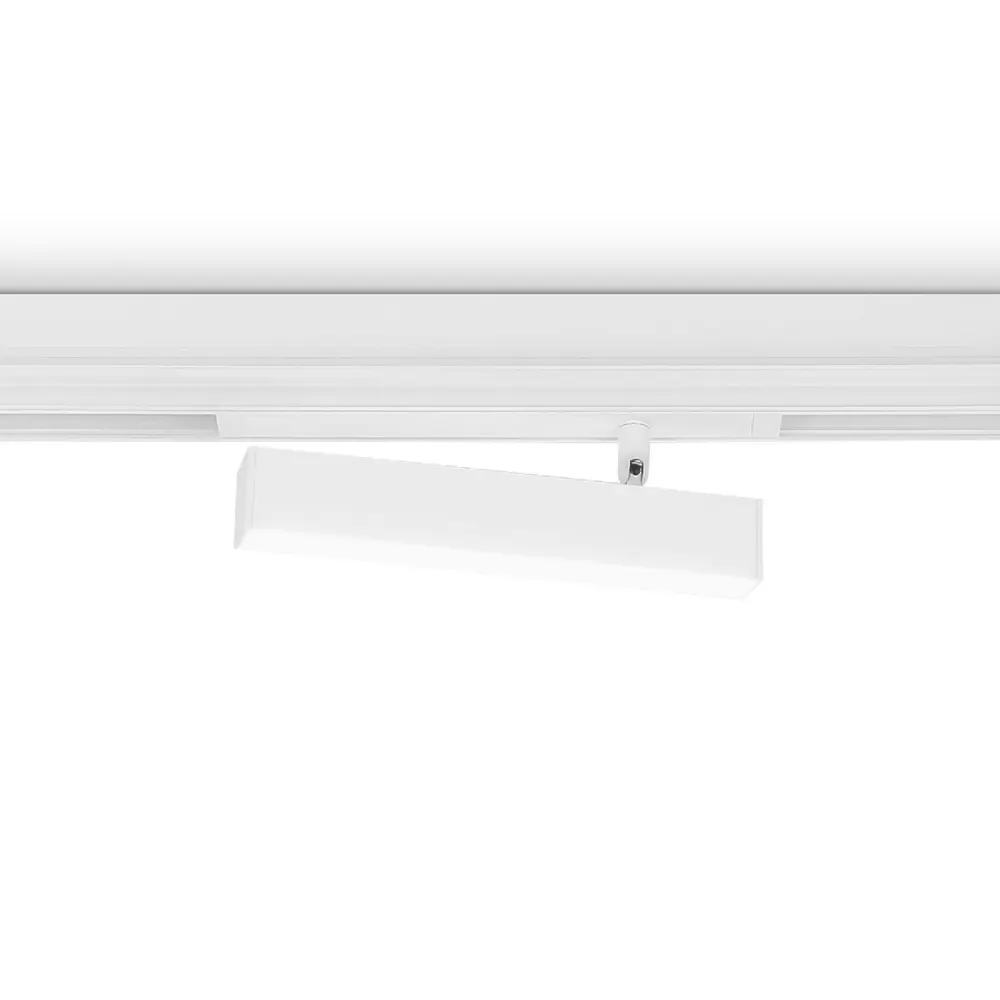 Фото 2 Трековый светильник линейный светодиодный Ambrella Light Gl1321 12 Вт магнитный регулируемый белый свет цвет белый Фото 2 Трековый светильник линейный светодиодный Ambrella Light Gl1321 12 Вт магнитный регулируемый белый свет цвет белый