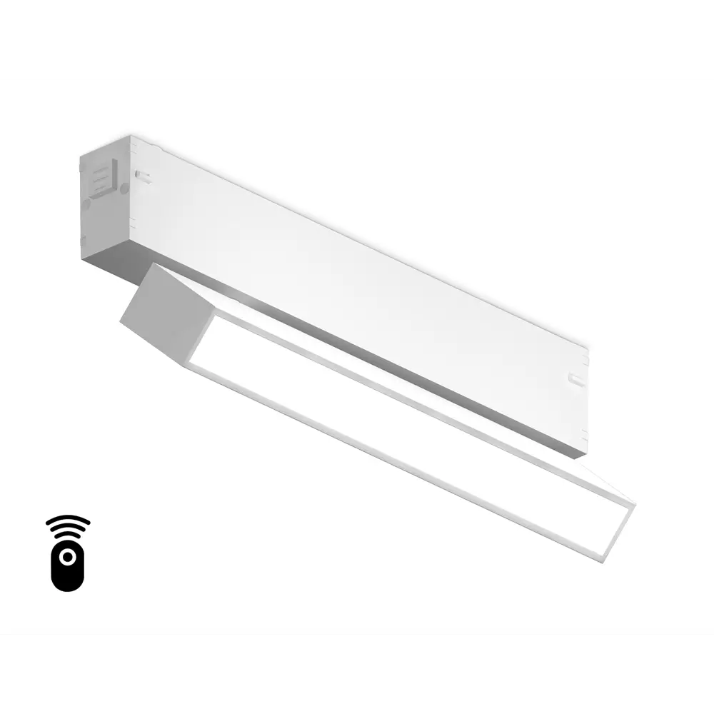 Фото 3 Трековый светильник линейный светодиодный Ambrella Light Gl1321 12 Вт магнитный регулируемый белый свет цвет белый Фото 3 Трековый светильник линейный светодиодный Ambrella Light Gl1321 12 Вт магнитный регулируемый белый свет цвет белый