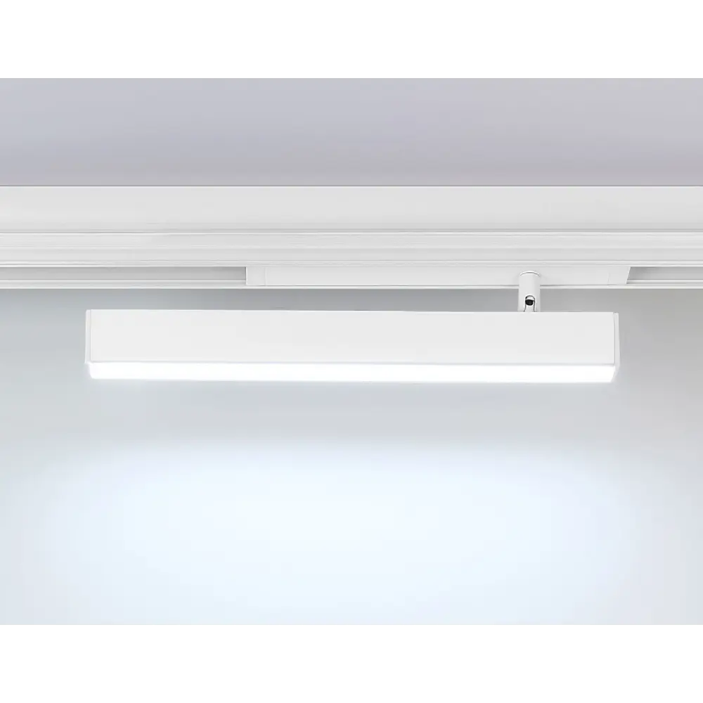 Фото 2 Трековый светильник линейный светодиодный Ambrella Light Gl1331 18 Вт магнитный регулируемый белый свет цвет белый Фото 2 Трековый светильник линейный светодиодный Ambrella Light Gl1331 18 Вт магнитный регулируемый белый свет цвет белый