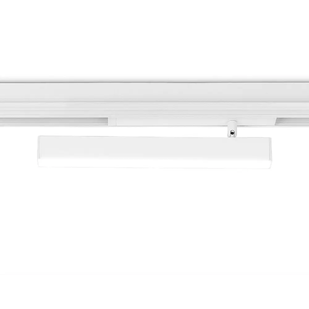 Фото 11 Трековый светильник линейный светодиодный Ambrella Light Gl1331 18 Вт магнитный регулируемый белый свет цвет белый Фото 11 Трековый светильник линейный светодиодный Ambrella Light Gl1331 18 Вт магнитный регулируемый белый свет цвет белый