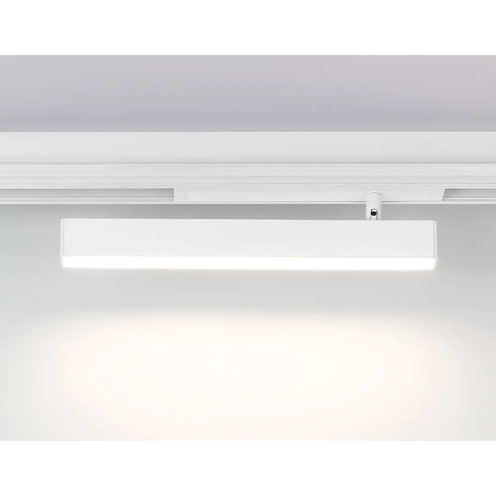Фото 8 Трековый светильник линейный светодиодный Ambrella Light Gl1331 18 Вт магнитный регулируемый белый свет цвет белый Фото 8 Трековый светильник линейный светодиодный Ambrella Light Gl1331 18 Вт магнитный регулируемый белый свет цвет белый