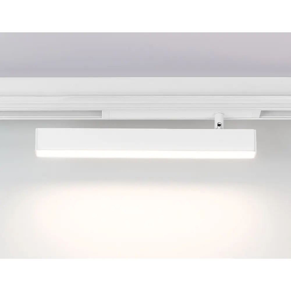 Фото 9 Трековый светильник линейный светодиодный Ambrella Light Gl1331 18 Вт магнитный регулируемый белый свет цвет белый Фото 9 Трековый светильник линейный светодиодный Ambrella Light Gl1331 18 Вт магнитный регулируемый белый свет цвет белый