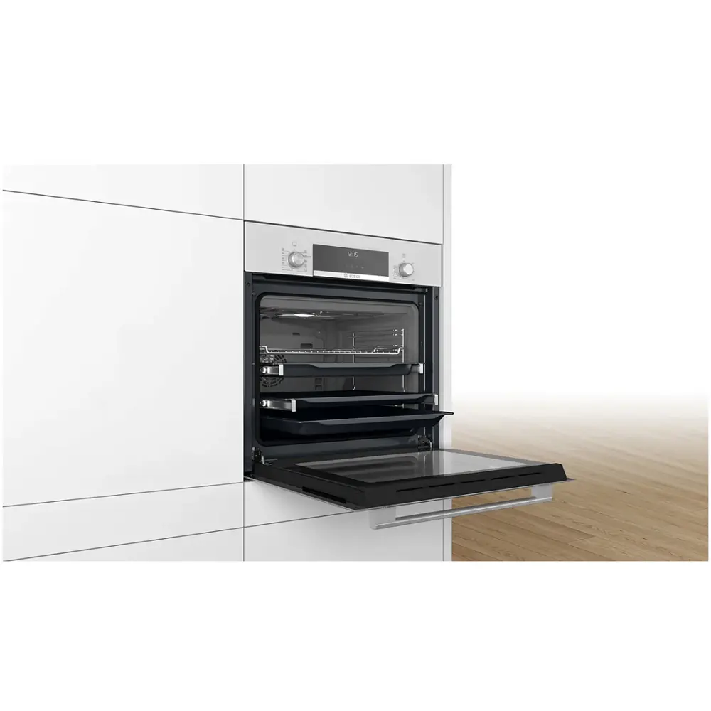 Фото 6 Встраиваемый духовой шкаф Bosch Hi3B30 59.40x59.50x56.70 см цвет белый Фото 6 Встраиваемый духовой шкаф Bosch Hi3B30 59.40x59.50x56.70 см цвет белый