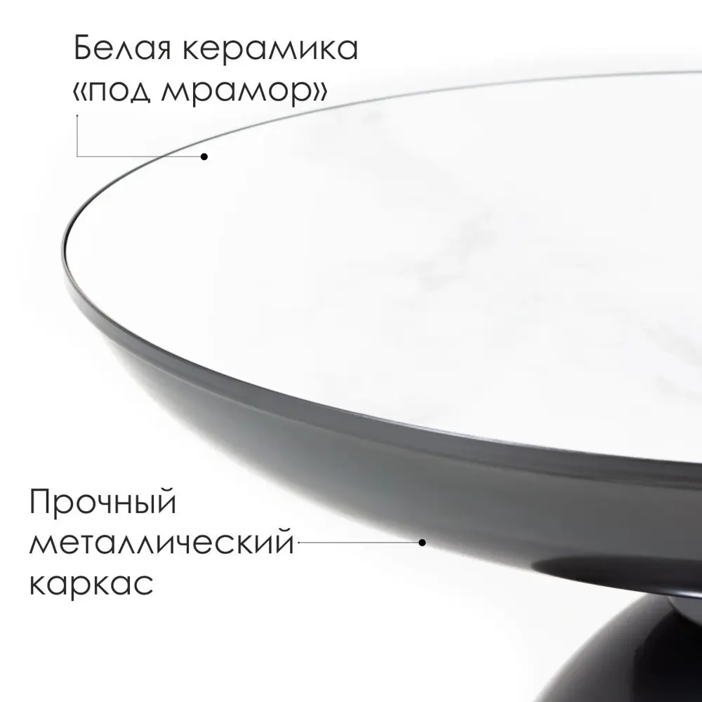 Фото 2 Журнальный столик круглый Огого Обстановочка! Nofon 51x51x44 см черный Фото 2 Журнальный столик круглый Огого Обстановочка! Nofon 51x51x44 см черный