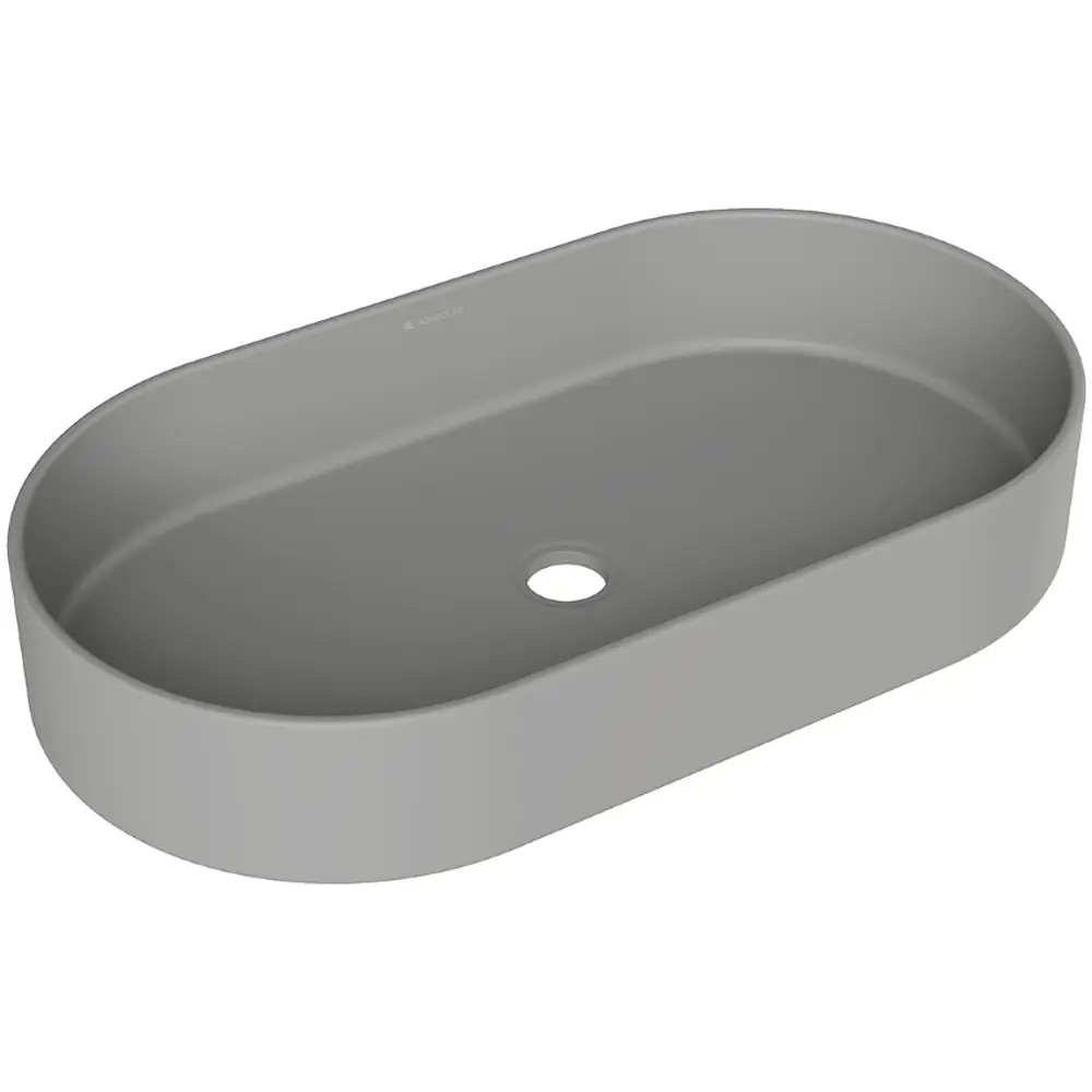 Фото 2 Раковина накладная Aqueduto espiral ESP0230 60см цвет серый матовый Фото 2 Раковина накладная Aqueduto espiral ESP0230 60см цвет серый матовый