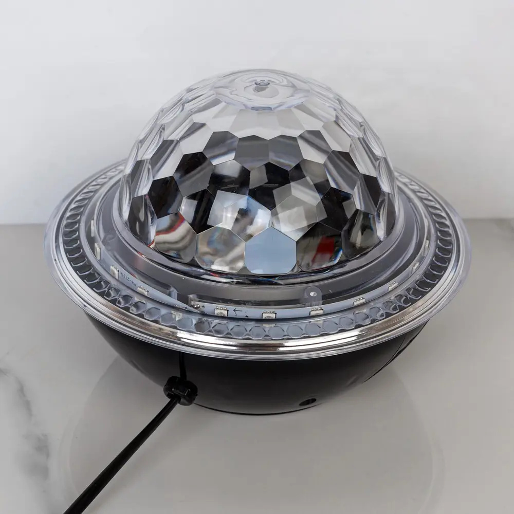 Фото 3 Ночник Luazon Lighting xрустальный шар LED-30-220V 2 динамика Bluetooth черный 4445776 Фото 3 Ночник Luazon Lighting xрустальный шар LED-30-220V 2 динамика Bluetooth черный 4445776