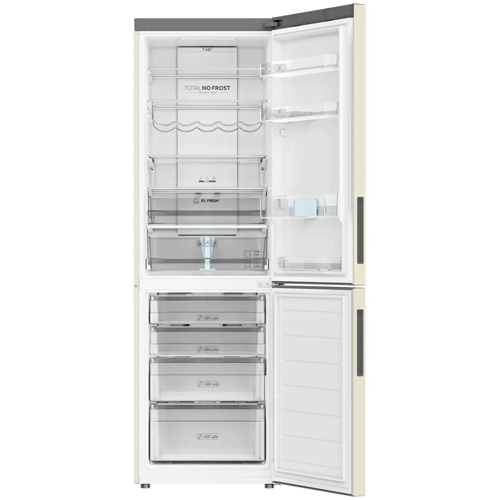 Фото 2 Холодильник Haier C2F636CCRGU1 59.5x190.5 см цвет бежевый