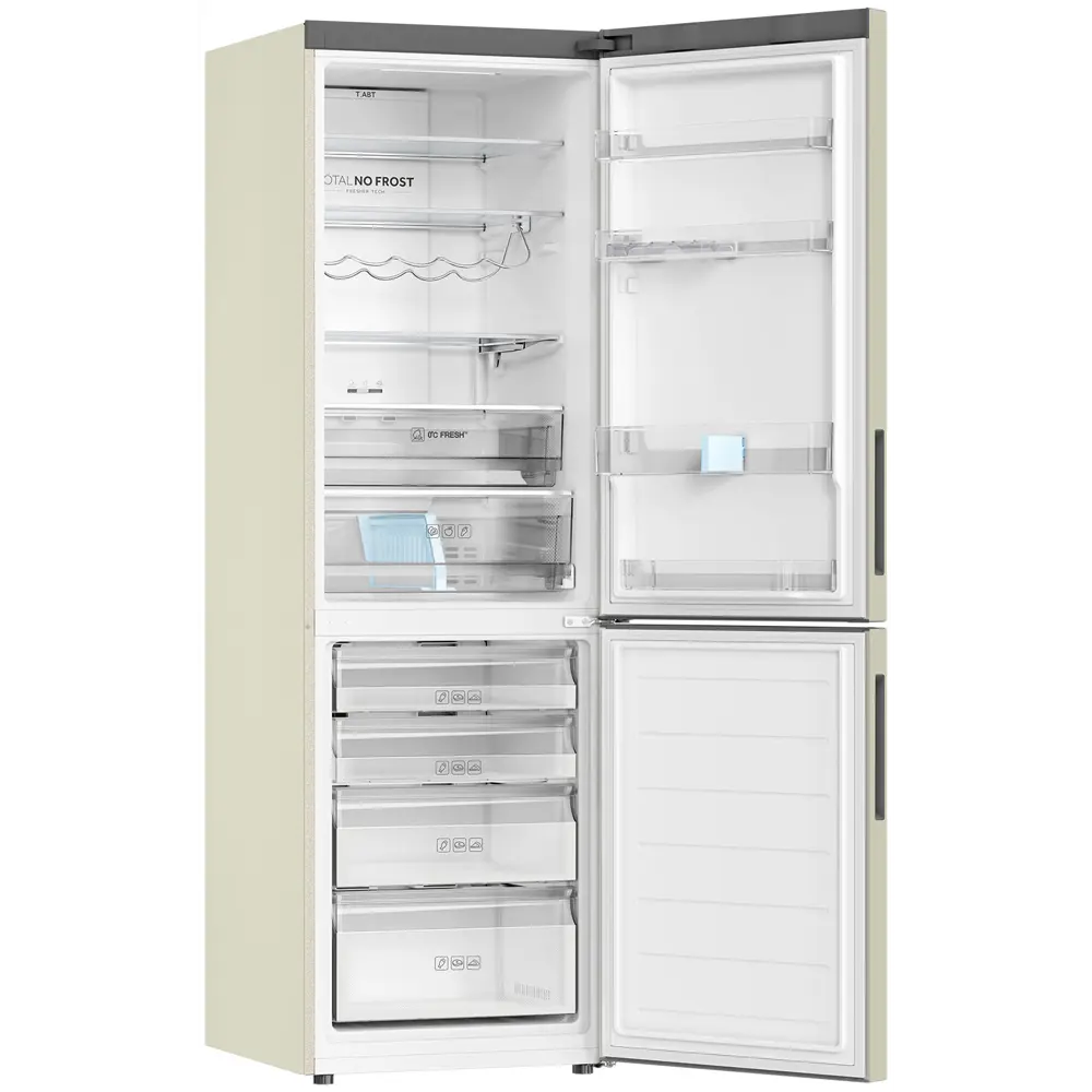 Фото 6 Холодильник Haier C2F636CCRGU1 59.5x190.5 см цвет бежевый